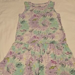 Star Wars Kids Dress - Purple and Green